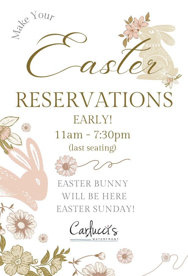 White Illustrated Easter Egg Hunt Poster